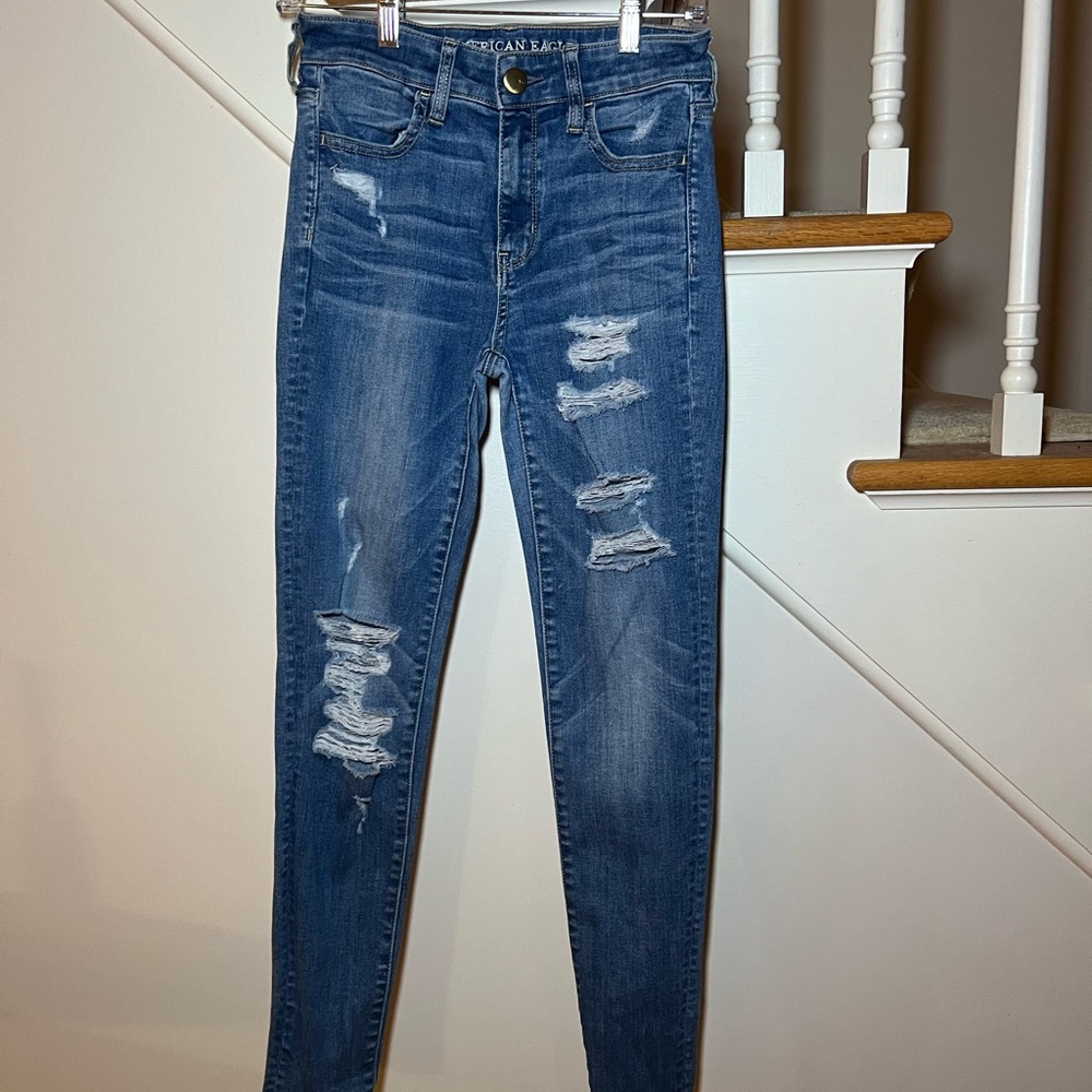 American Eagle High Rise Jegging